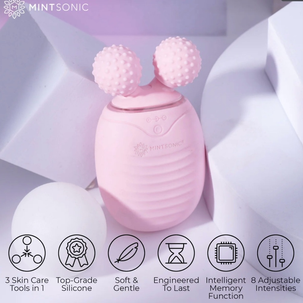 MINTBIOLOGY MintSonic V Lift: Cleanser, Roller & Sculptor NEW - Picture 7 of 12